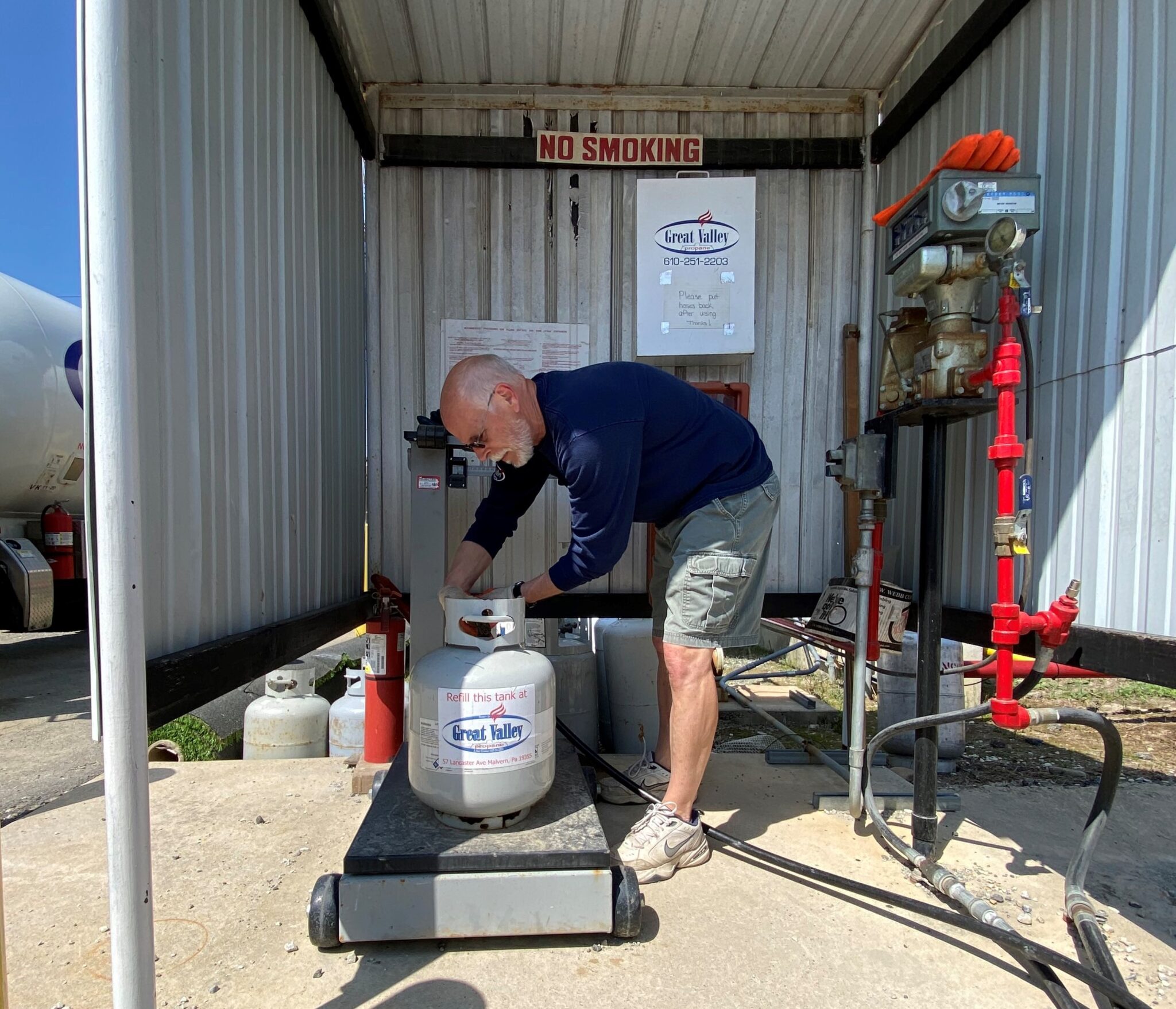 Propane Tank Exchanges Refill Stations Great Valley Propane